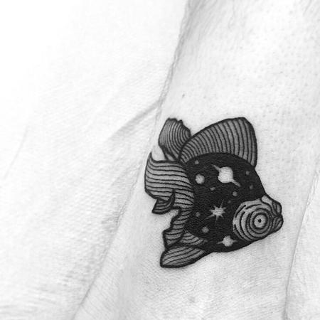 Tattoos - little space fish - 128706